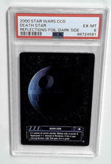 V1171: 2000: DEATH STAR: REFLECTIONS: FOIL: DARK SIDE: PSA 6: EX-MT: 88724581